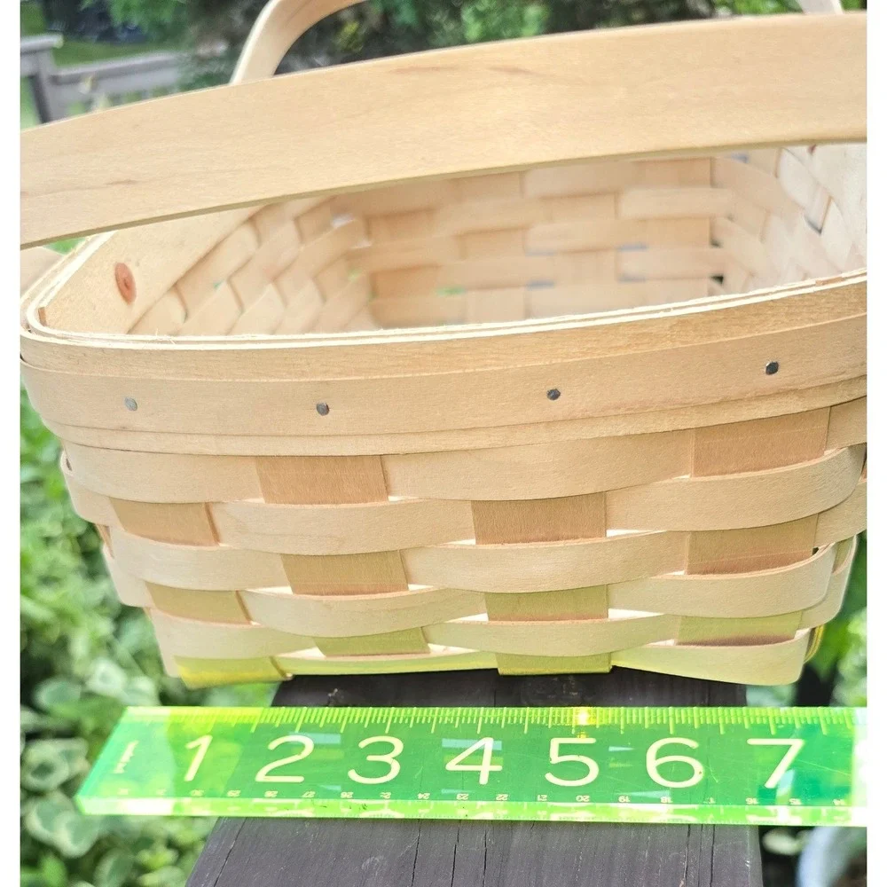 Longaberger 2000 Handwoven By Me Make A Basket Shop Dresden Ohio Signed